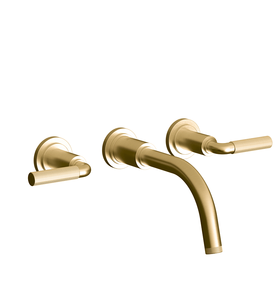 Franz Viegener Techno Chic Wall Mounted Lavatory Faucet Trim Only