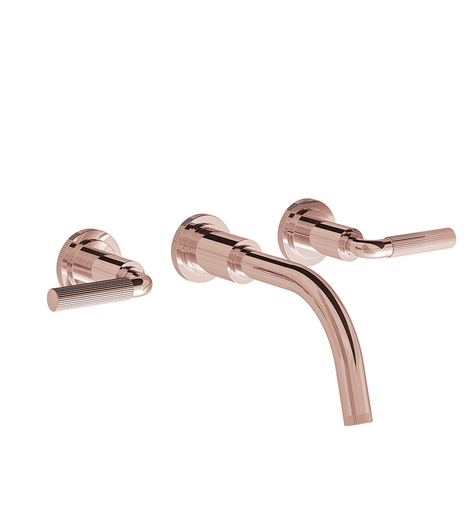 Franz Viegener Techno Chic Wall Mounted Lavatory Faucet Trim Only