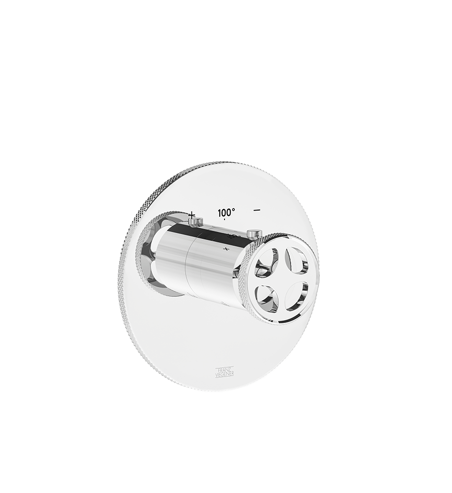 Franz Viegener Techno Chic Thermostatic Wall Valve Trim