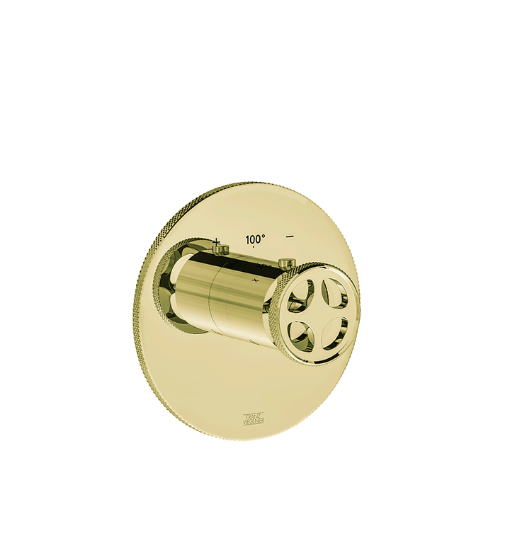 Franz Viegener Techno Chic Thermostatic Wall Valve Trim