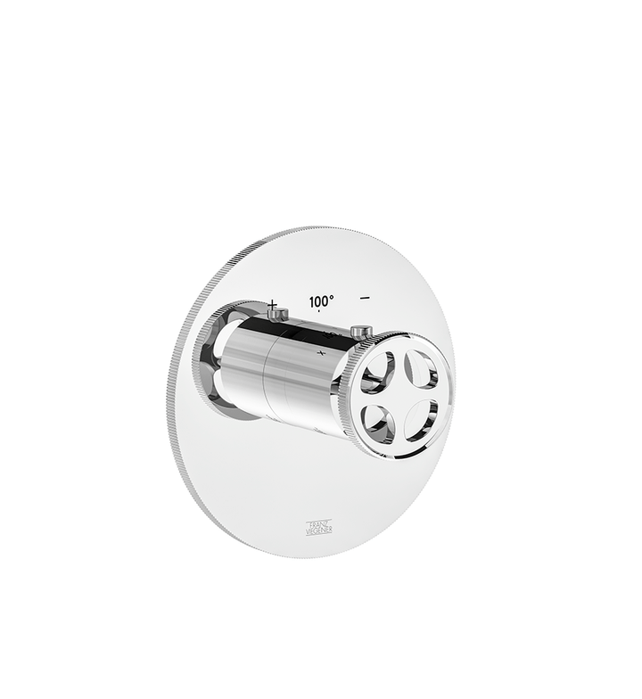 Franz Viegener Techno Chic Thermostatic Wall Valve Trim