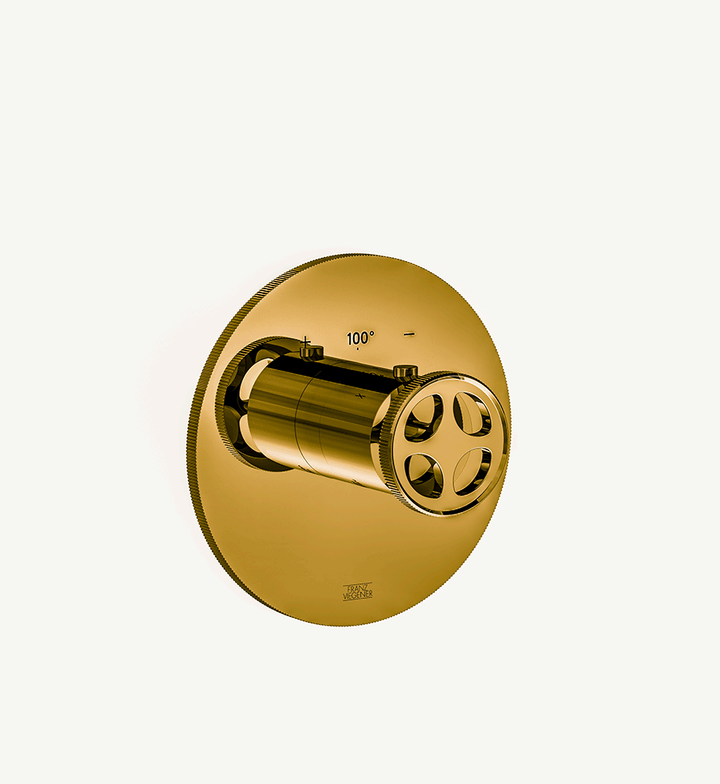 Franz Viegener Techno Chic Thermostatic Wall Valve Trim