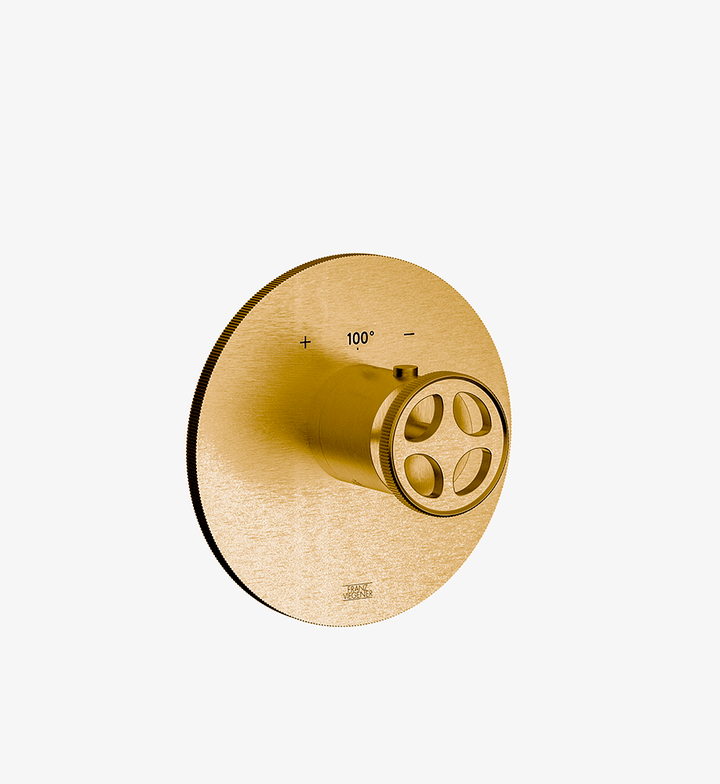 Franz Viegener Techno Chic Thermostatic Wall Valve Trim