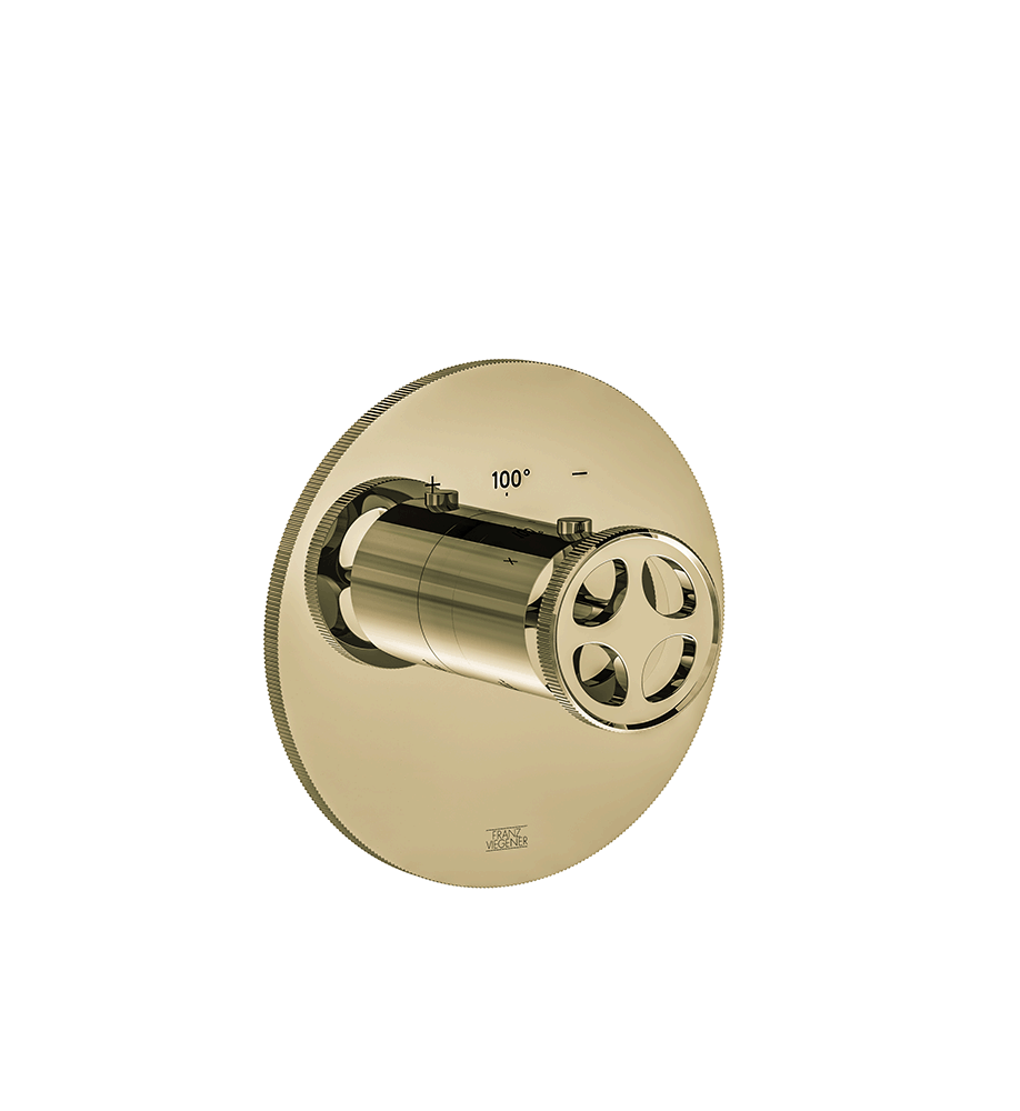 Franz Viegener Techno Chic Thermostatic Wall Valve Trim