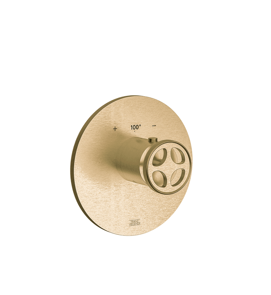 Franz Viegener Techno Chic Thermostatic Wall Valve Trim