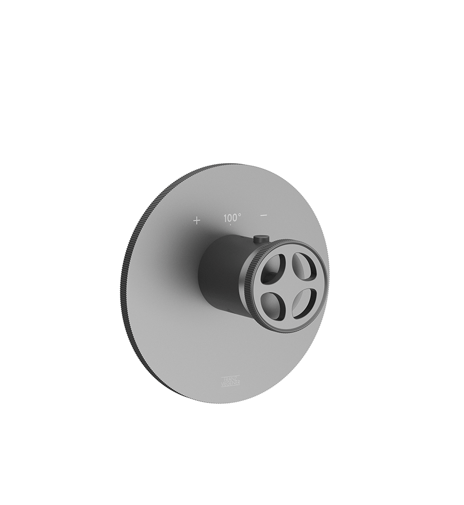 Franz Viegener Techno Chic Thermostatic Wall Valve Trim