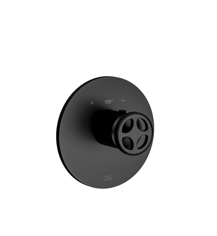 Franz Viegener Techno Chic Thermostatic Wall Valve Trim