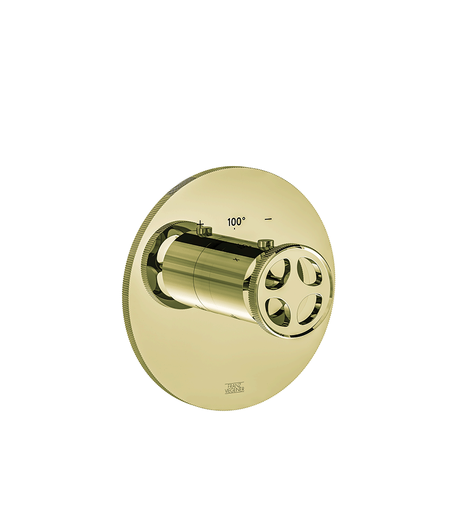 Franz Viegener Techno Chic Thermostatic Wall Valve Trim