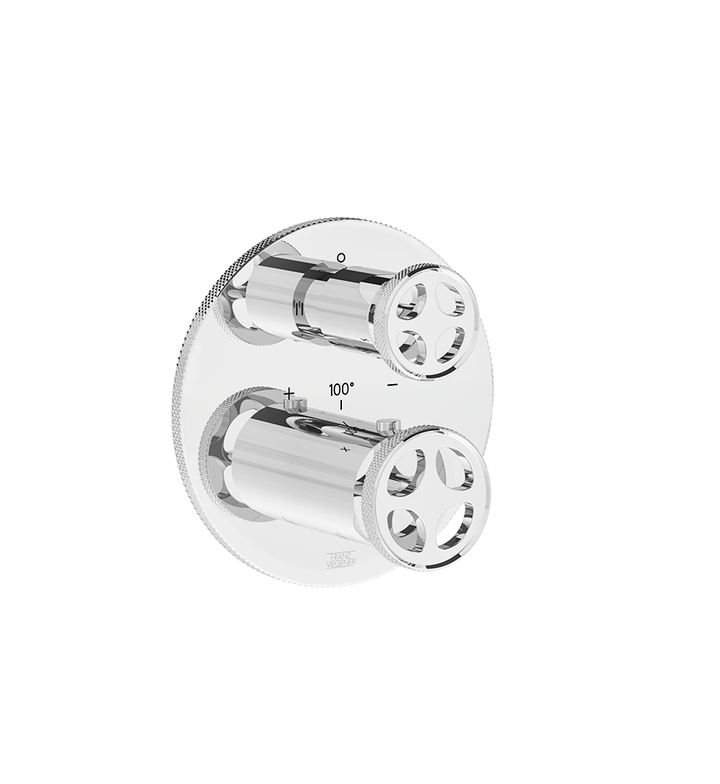 Franz Viegener Techno Chic Thermostatic Wall Valve