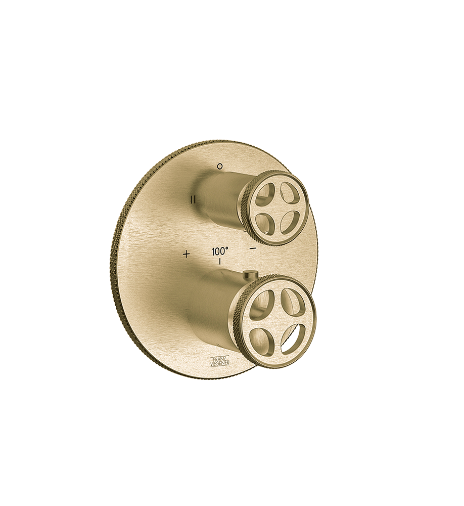 Franz Viegener Techno Chic Thermostatic Wall Valve