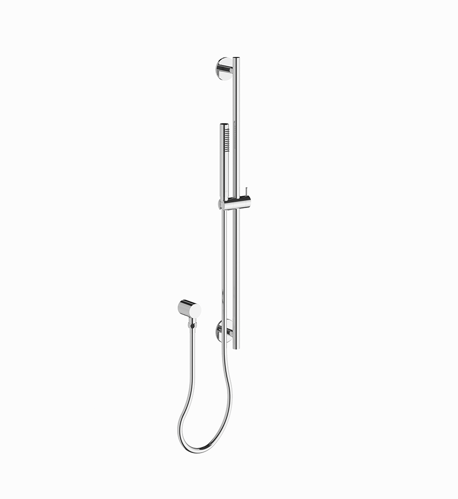 Franz Viegener Techno Chic Slidebar With Handshower Assembly And Elbow