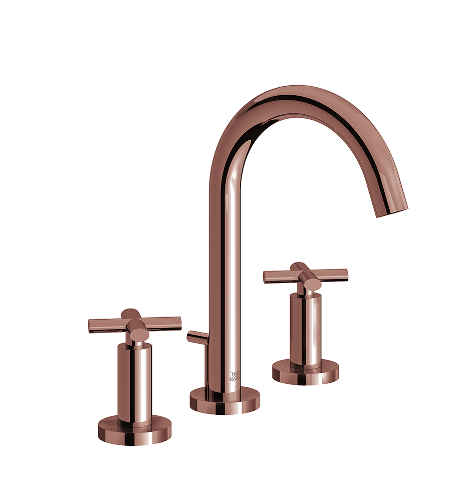 Franz Viegener Nerea Widespread Lavatory Faucet With Pop Up Drain Assembly
