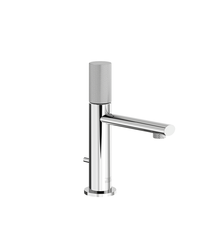 Franz Viegener Diamond Single Handle Luxury Lavatory Set Knurling Cylinder Handle
