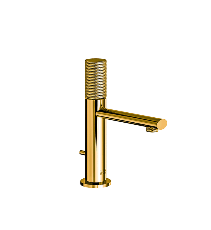 Franz Viegener Diamond Single Handle Luxury Lavatory Set Knurling Cylinder Handle