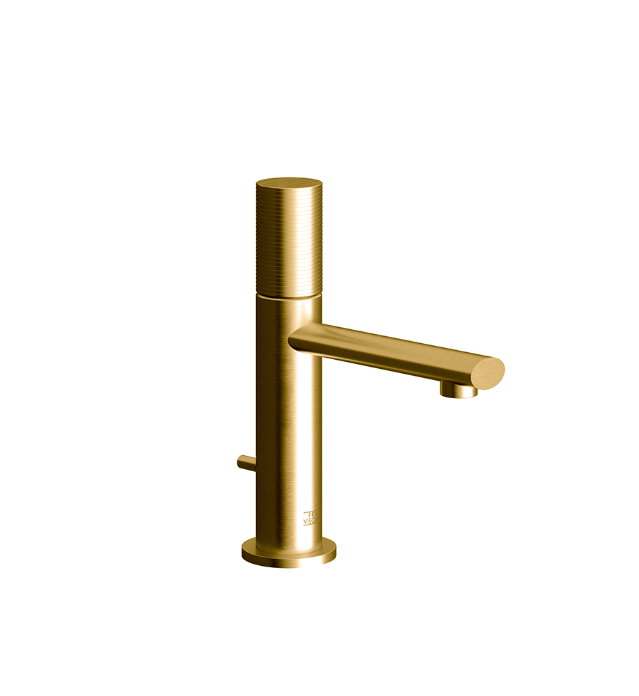 Franz Viegener Nerea Single Handle Luxury Lavatory Set Rings Cylinder Handle With Pop Up Drain Assembly