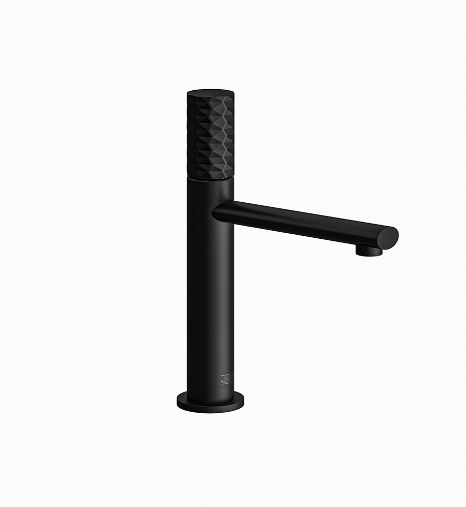 Franz Viegener Nerea Vessel Single Handle Lavatory Set Diamond Cylinder Handle