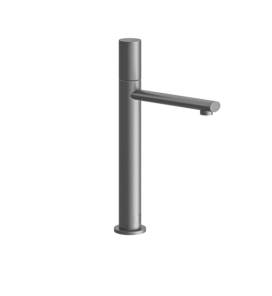 Franz Viegener Nerea Vessel Height Single Handle Luxury Lavatory Set Rings Cylinder Handle