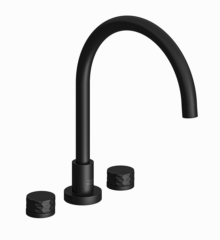 Franz Viegener Nerea Roman Bath Faucet Diamond Cylinder Handle