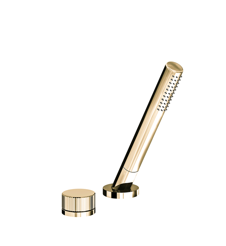 Franz Viegener Nerea Roman Diverter Valve Vertical Lines Cylinder Handle And Handshower Assembly