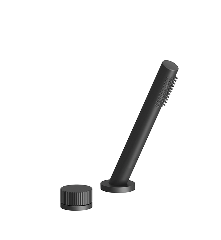 Franz Viegener Nerea Roman Diverter Valve Vertical Lines Cylinder Handle And Handshower Assembly