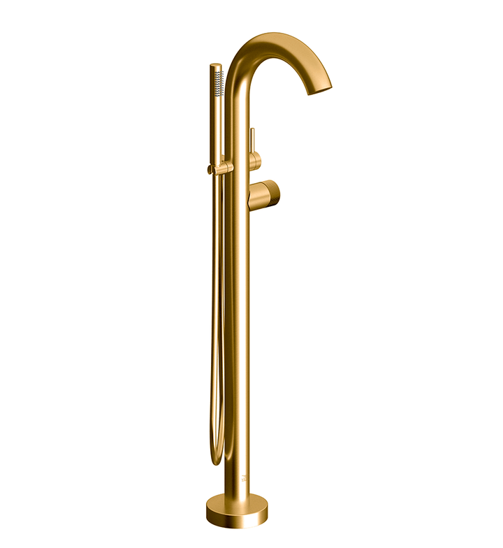 Franz Viegener Nerea Vertical Lines Freestanding Tub Faucet Trim