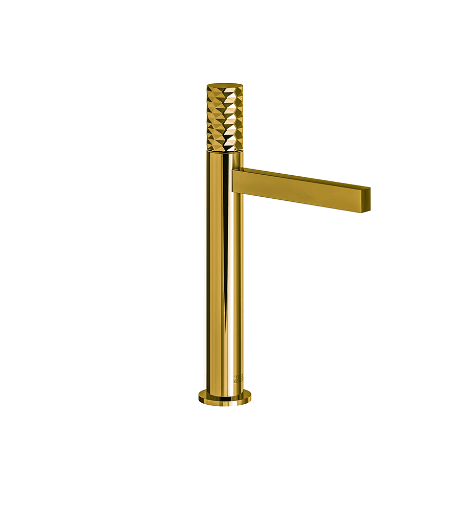 Franz Viegener Vessel Lavatory Set Diamond Cylinder Handle