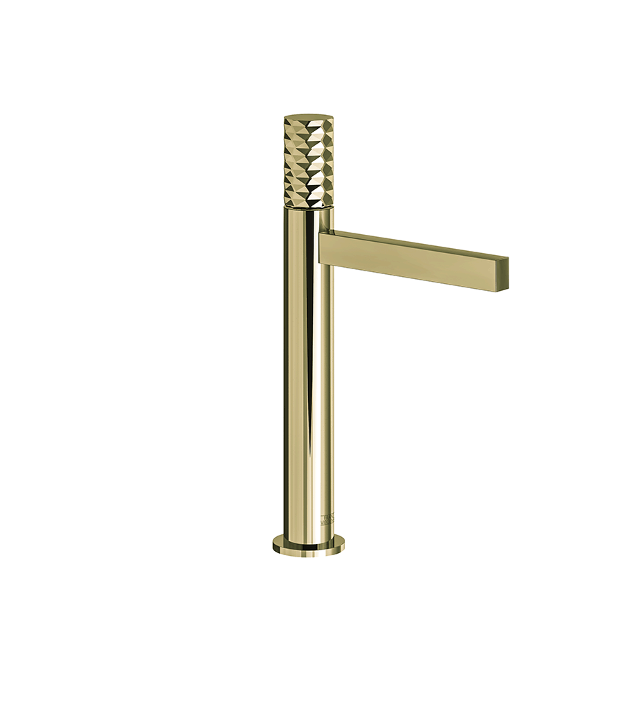 Franz Viegener Vessel Lavatory Set Diamond Cylinder Handle