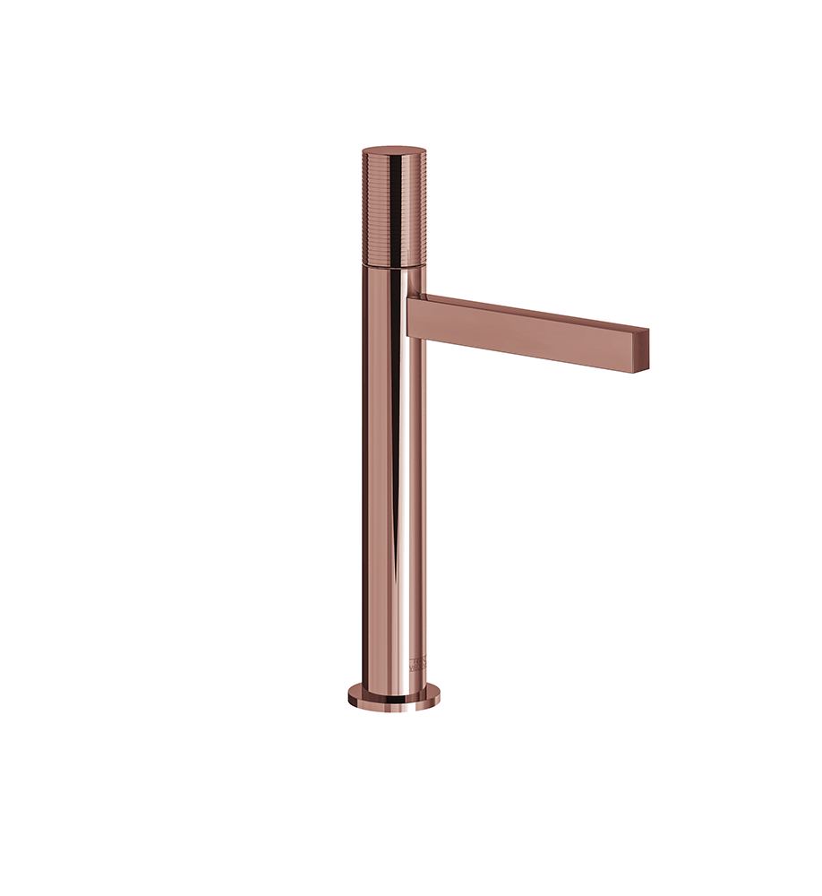 Franz Viegener Lollipop Vessel Height Single Handle Lavatory Set Rings Cylinder Hanlde