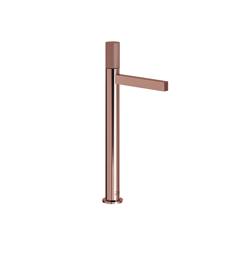 Franz Viegener Lollipop Vessel Height Single Handle Lavatory Set Knurling Cylinder Handle