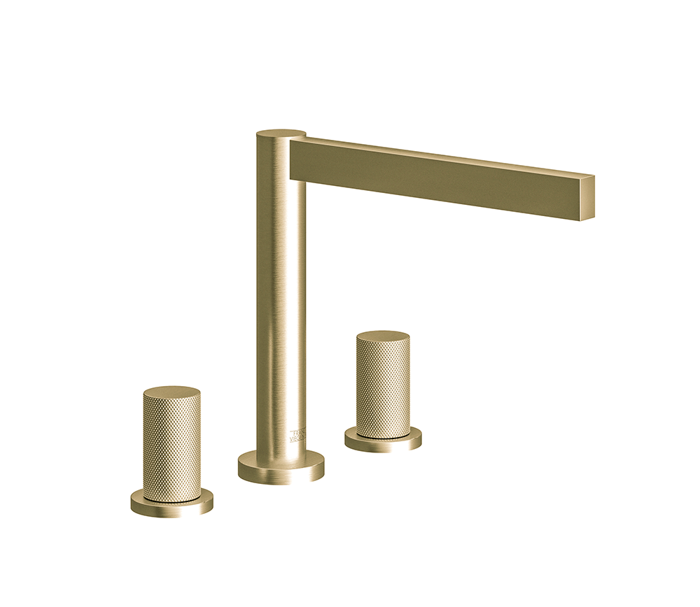 Franz Viegener Lollipop Knurling Roman Bath Faucet Knurling Cylinder Handle