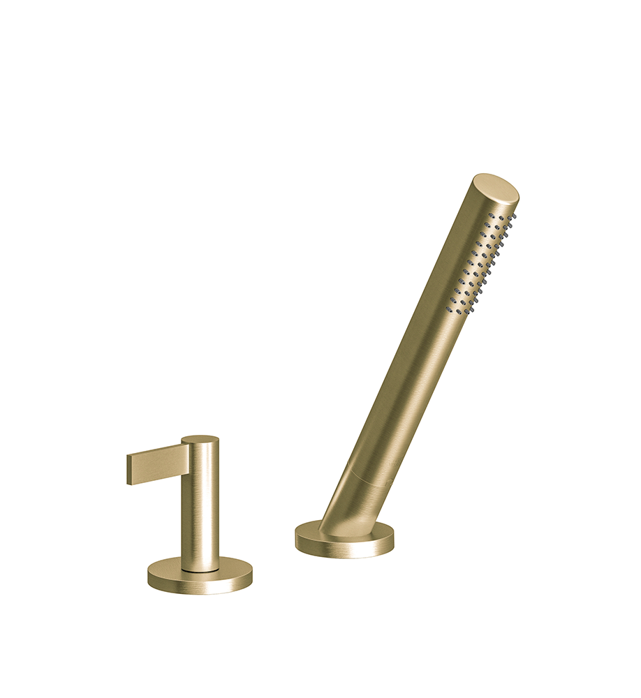 Franz Viegener Lollipop Deck Mounted Roman Diverter Valve And Handshower Assembly