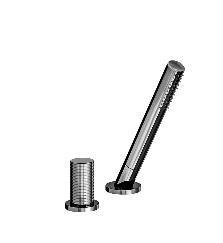 Franz Viegener Lollipop Deck Mounted Roman Diverter Valve Rings Cylinder Handle And Handshower Assembly