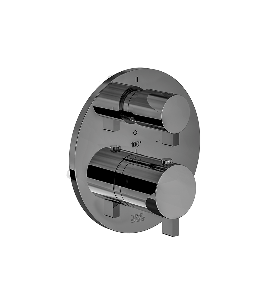 Franz Viegener Seven Thermostatic Wall Valve With Three Outlets