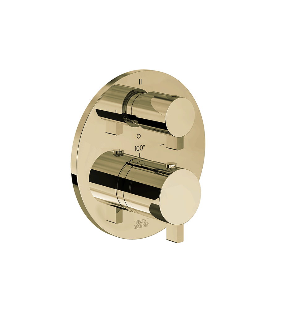Franz Viegener Seven Thermostatic Wall Valve With Three Outlets