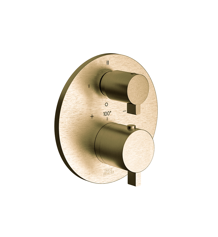 Franz Viegener Seven Thermostatic Wall Valve With Three Outlets