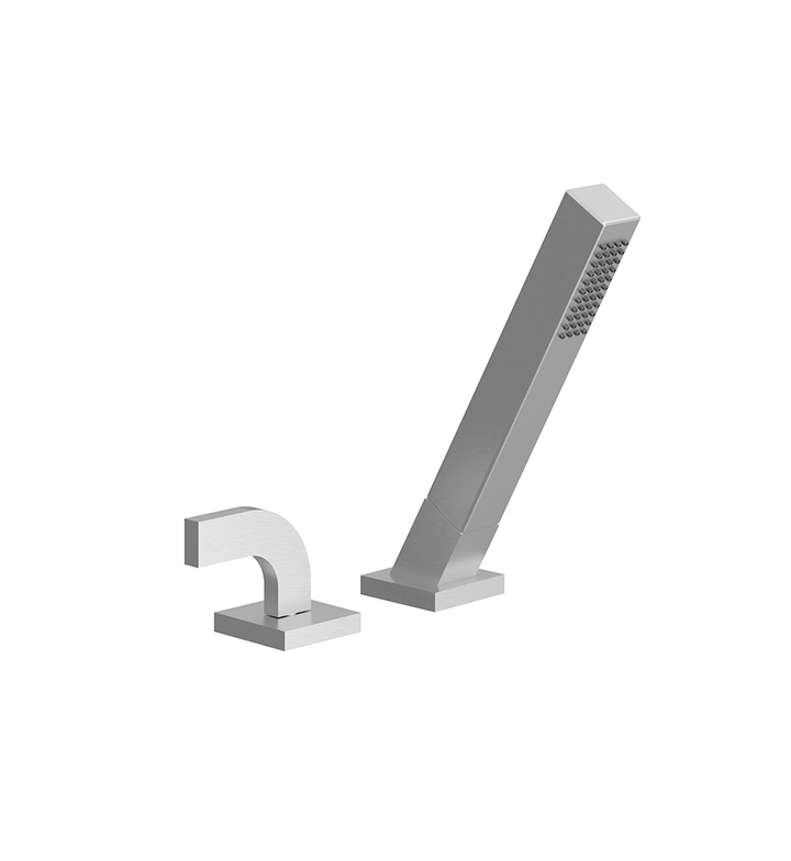 Franz Viegener Domino Deck Mounted Roman Diverter Valve And Handshower Assembly