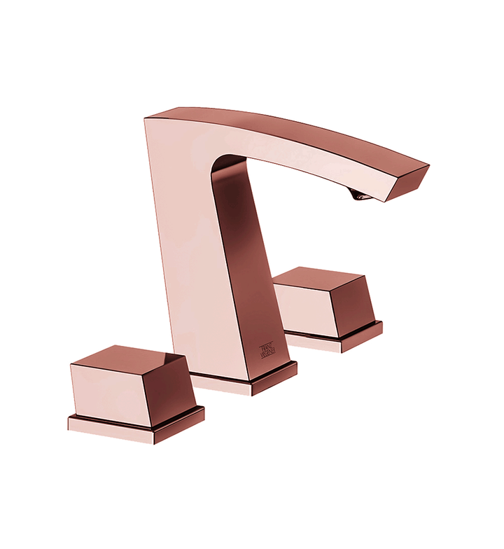 Franz Viegener Buzz Widespread Lavatory Faucet With Push Down Pop Up Drain Assembly