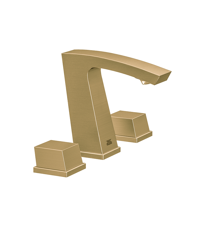 Franz Viegener Buzz Widespread Lavatory Faucet With Push Down Pop Up Drain Assembly