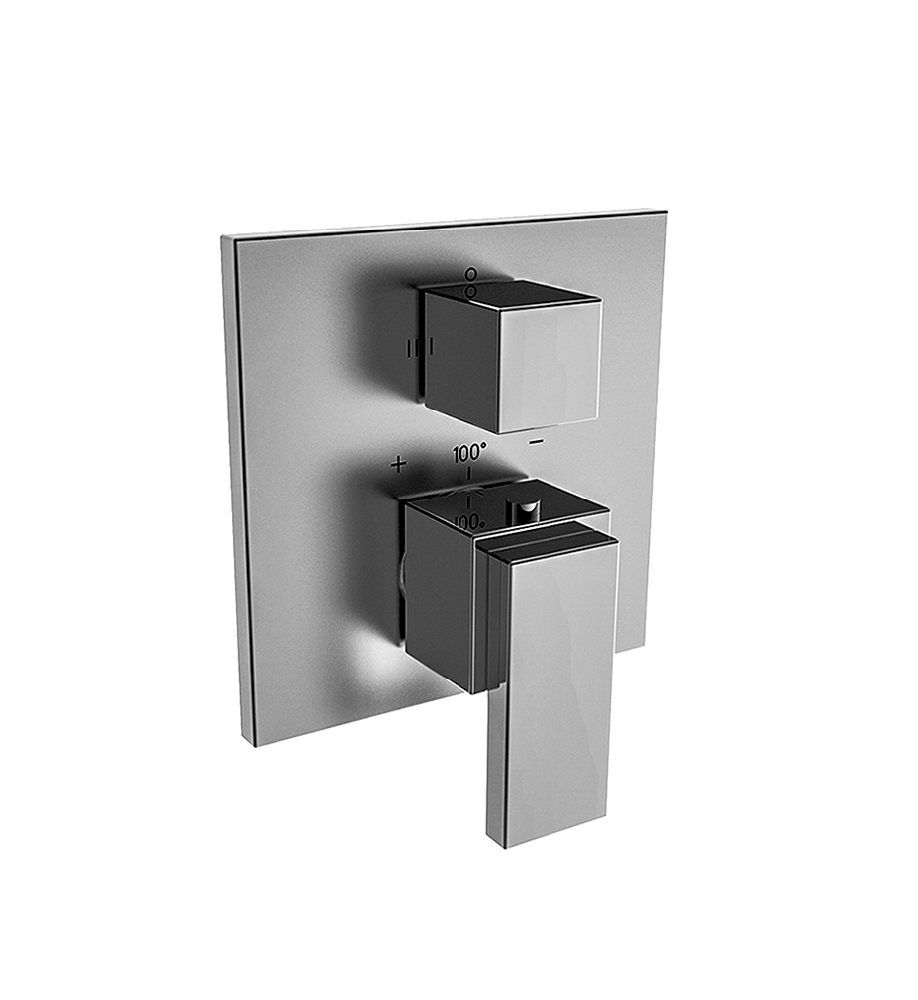 Franz Viegener Skyline Thermostatic Wall Valve