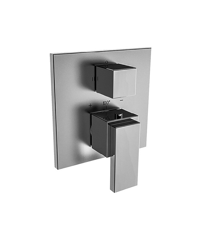 Franz Viegener Skyline Thermostatic Wall Valve