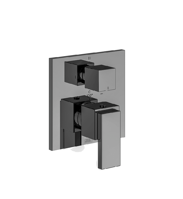 Franz Viegener Thermostatic Wall Valve With Three Outlets