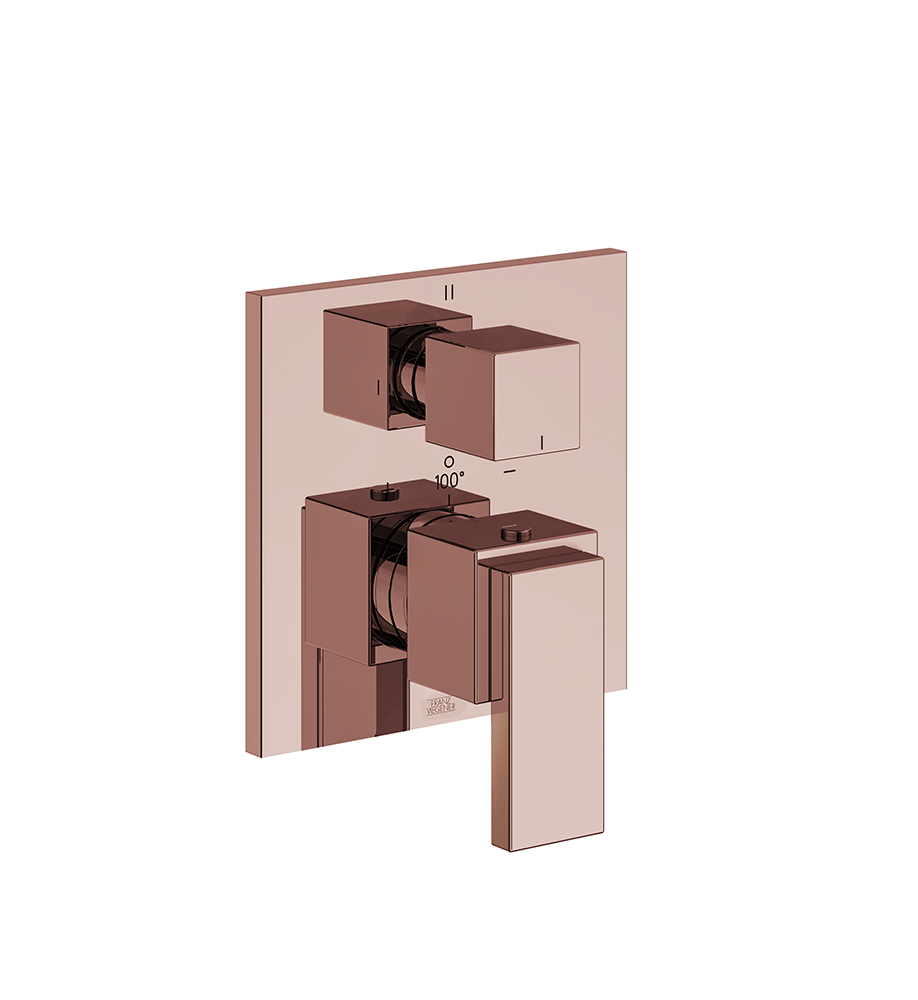 Franz Viegener Thermostatic Wall Valve With Three Outlets