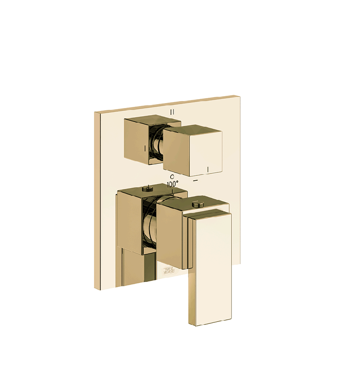 Franz Viegener Thermostatic Wall Valve With Three Outlets