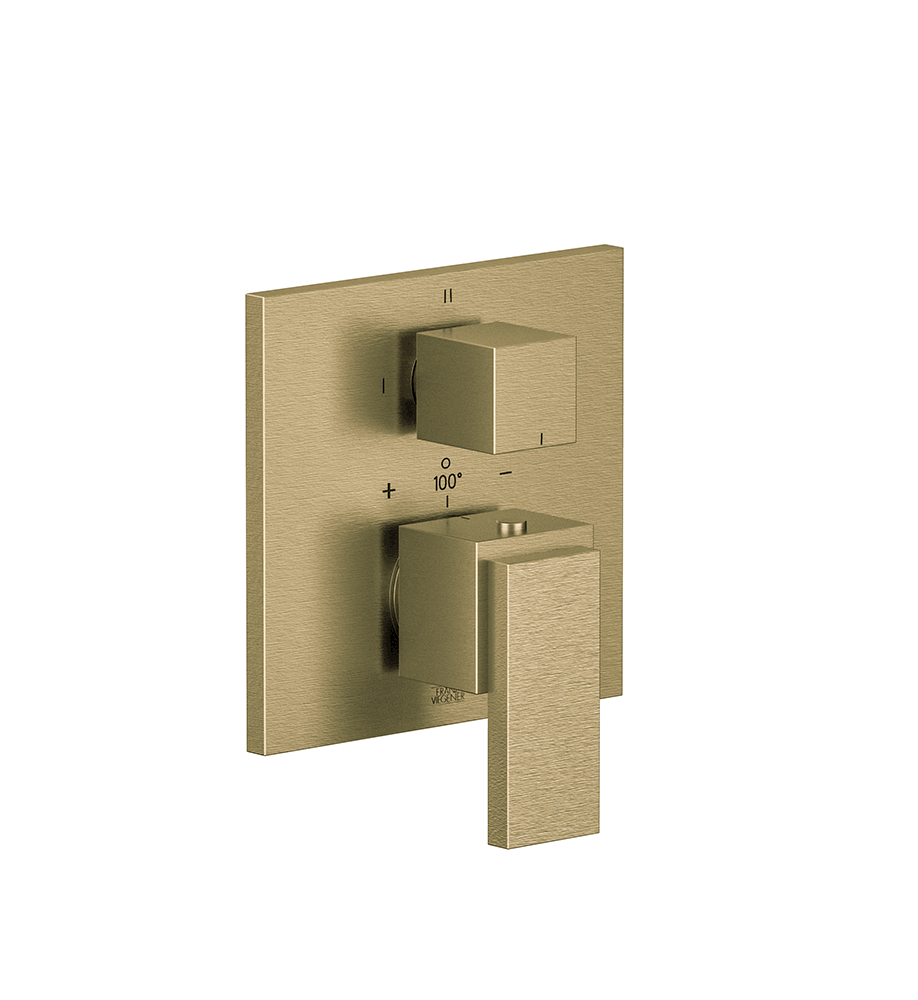Franz Viegener Thermostatic Wall Valve With Three Outlets
