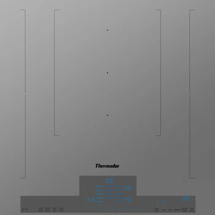 Thermador Liberty Induction Cooktop 36" Titanium Gray Frameless