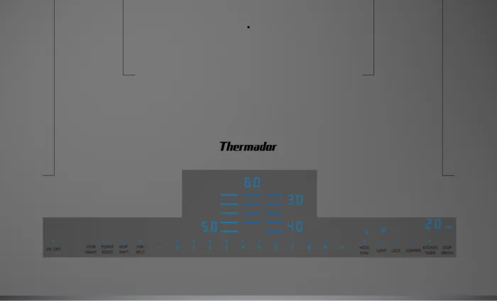 Thermador Liberty Induction Cooktop 36" Titanium Gray Frameless