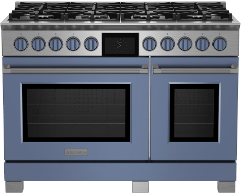 BlueStar Dual Fuel Range All Burners