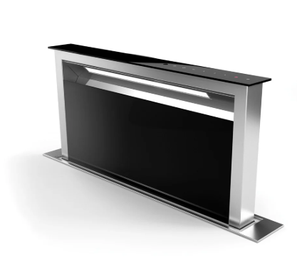 Faber Scirocco Lux Downdraft Hood Black Glass
