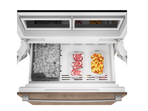 Bosch 36" Benchmark Built-in 2-Door Bottom Mount FridgeFreezer Combination