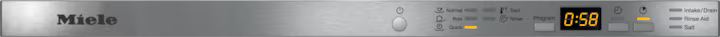 Miele 24" Stainless Steel Dishwasher